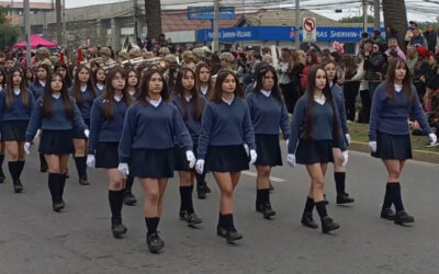 19 MAY 2026 Desfile del Liceo Nacional de Llolleo
